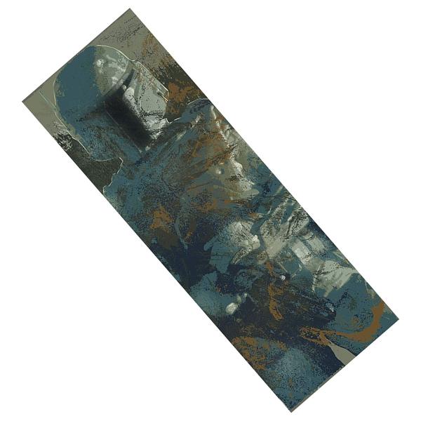 Boba Fett Splatter Paint Metal Bookmark