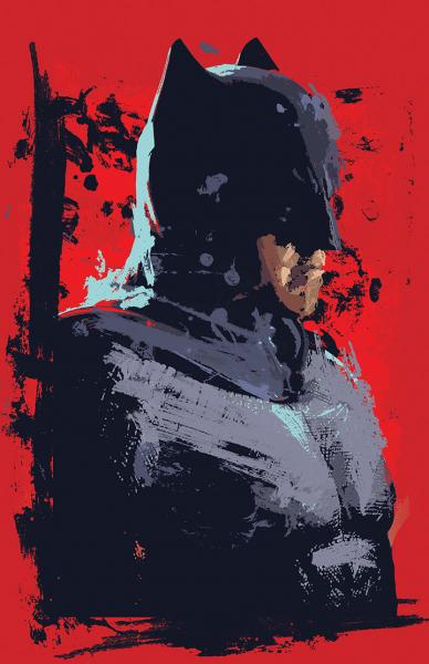 Batfleck Splatter Paint picture