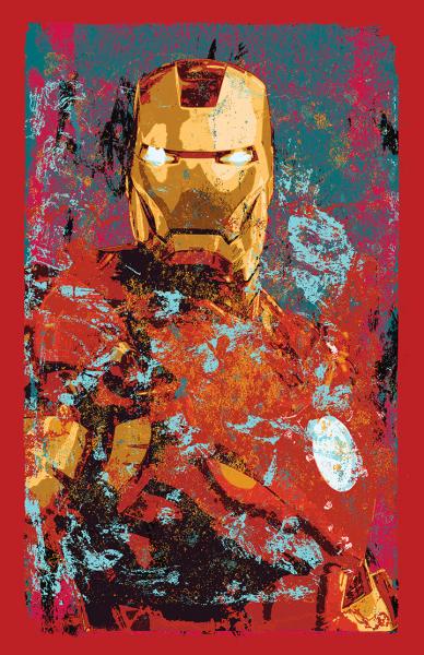 Ironman Splatter Paint picture