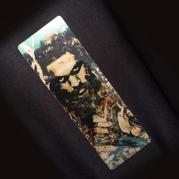 Aquaman Splatter Paint Metal Bookmark picture