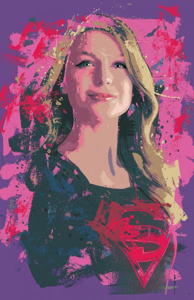 Super Girl Splatter Paint picture