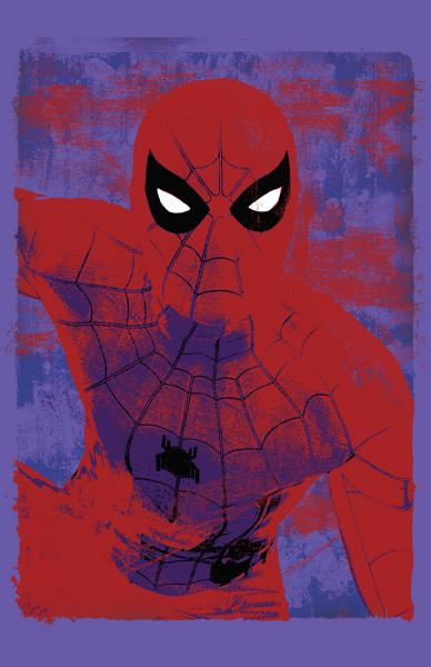 Spiderman Splatter Paint