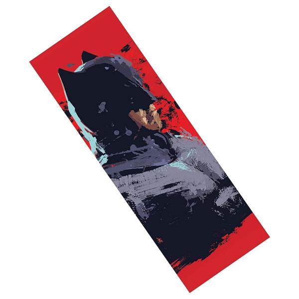 Batfleck Splatter Paint Metal Bookmark picture