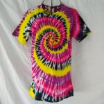 Pink Spiral Tee - Adult Small