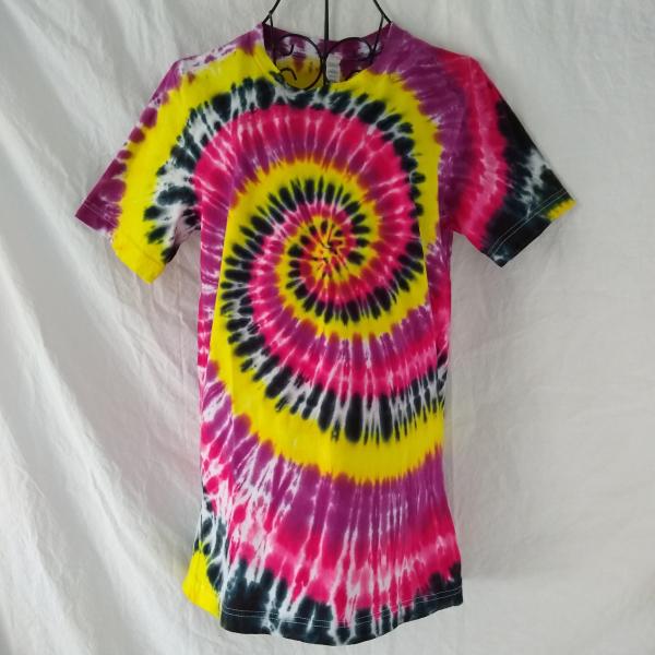 Pink Spiral Tee - Adult Small