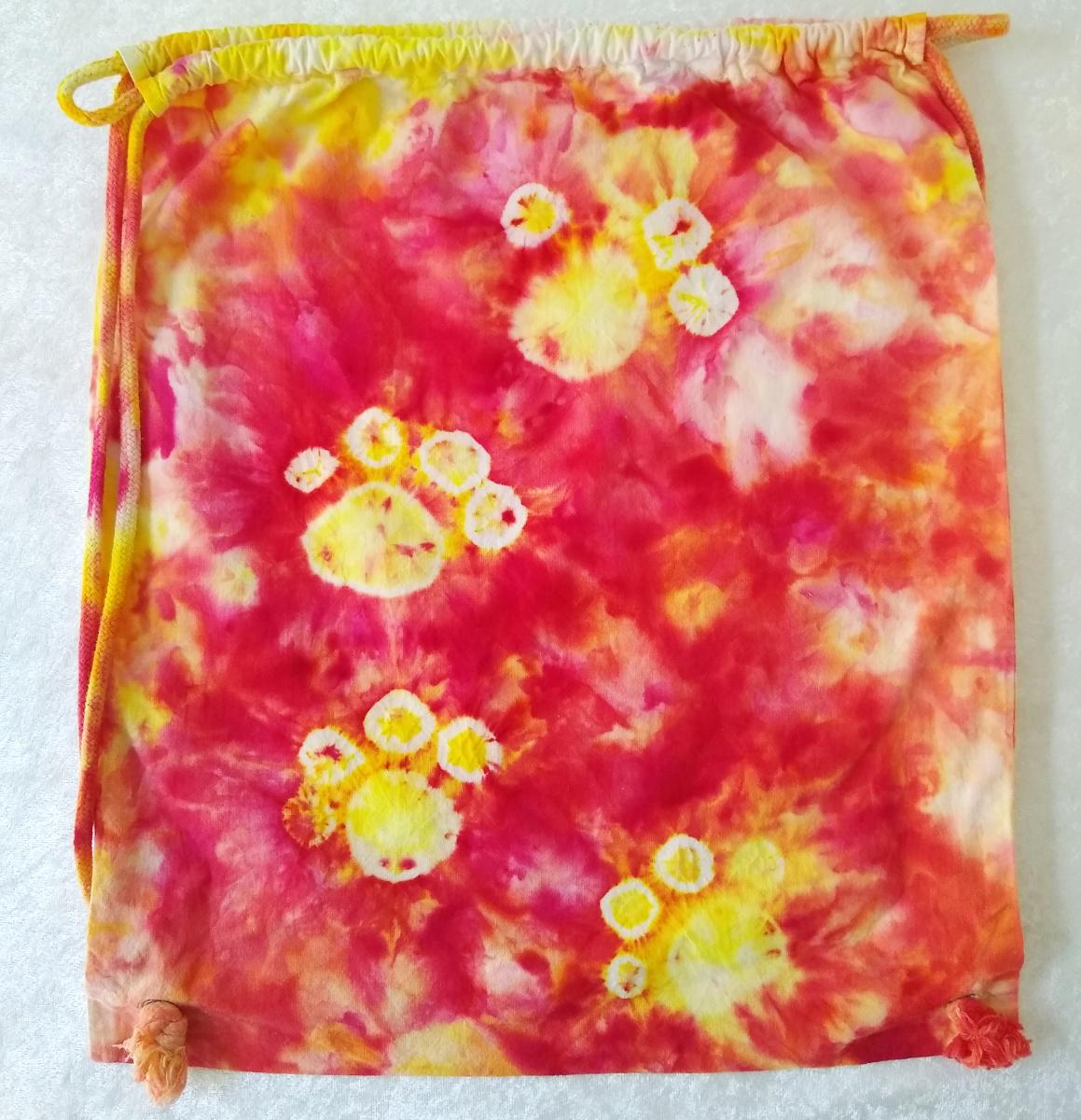 String Backpack ~ Paw Print picture