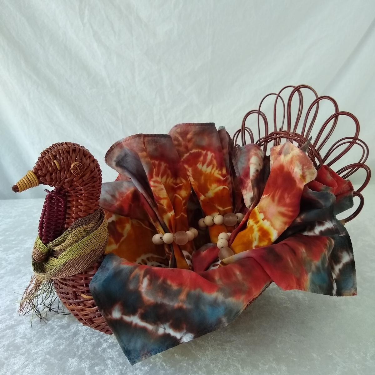 16in Cloth Napkins ~ Harvest Susan, Set of 4 picture