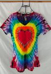 Rainbow Heart - Juniors 2XL