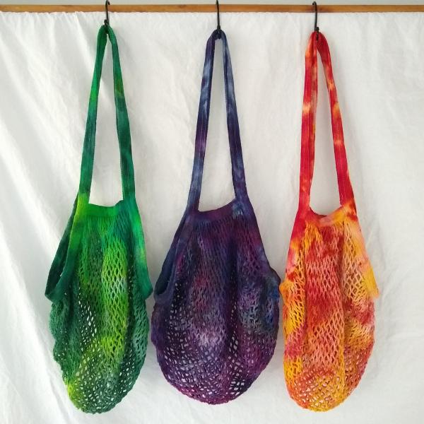 Mesh Shopping Bag ~ Long Handle