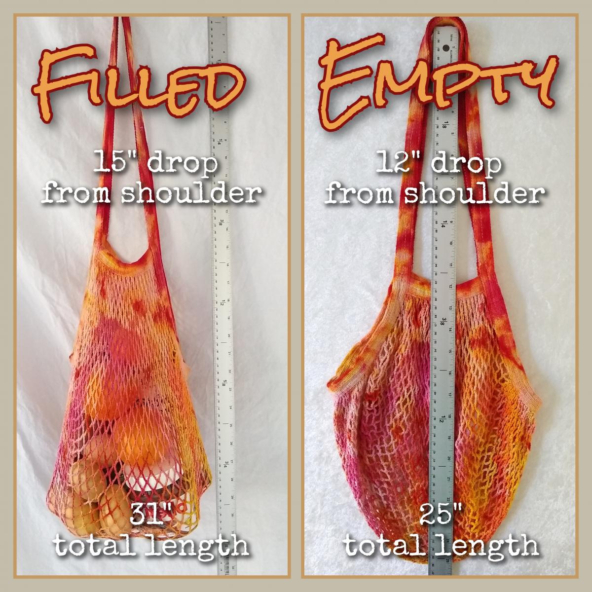 Mesh Shopping Bag ~ Long Handle picture