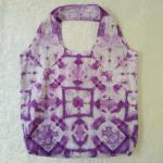 Stuffable Shopping Bag ~ Purple Tile