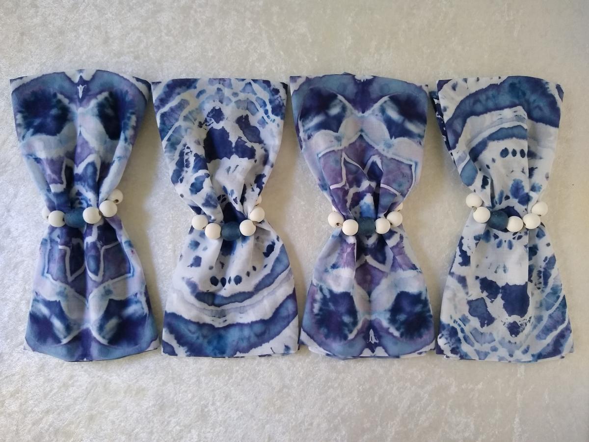 Willow 16in Cloth Napkins ~ Set of 4 picture