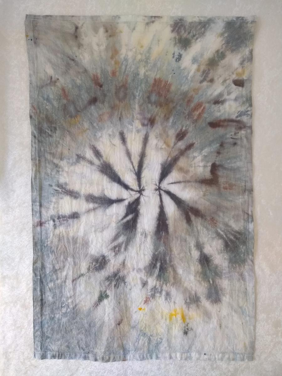 Kanji Spiral ~ 18x26in Dish Towel picture