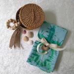 16in Cloth Napkins ~ Turtle Imprint, Set of 4