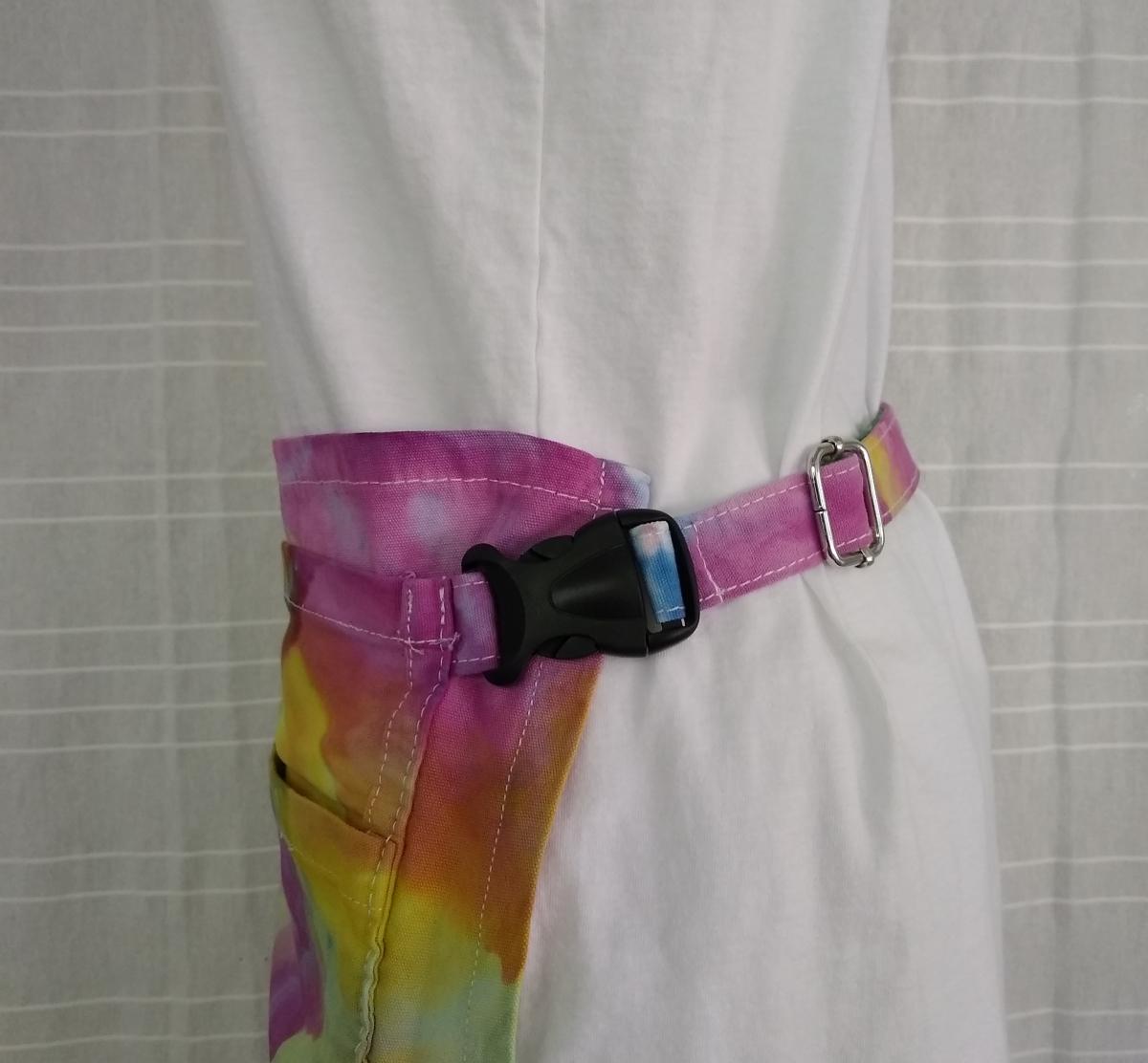 Cargo-pocket Waist Apron ~ Brilliant Blooms picture