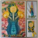 Vanishing Vase ~ 18x26in Dish Towel