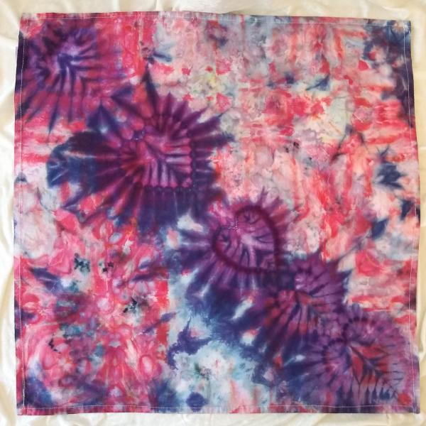 Roses and Violets ~ 26in Tea Towel picture