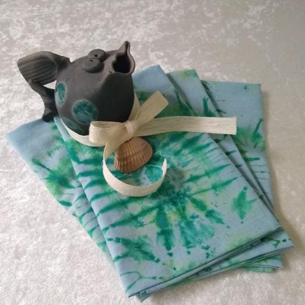 16in Cloth Napkins ~ Turtle Imprint, Set of 4 picture