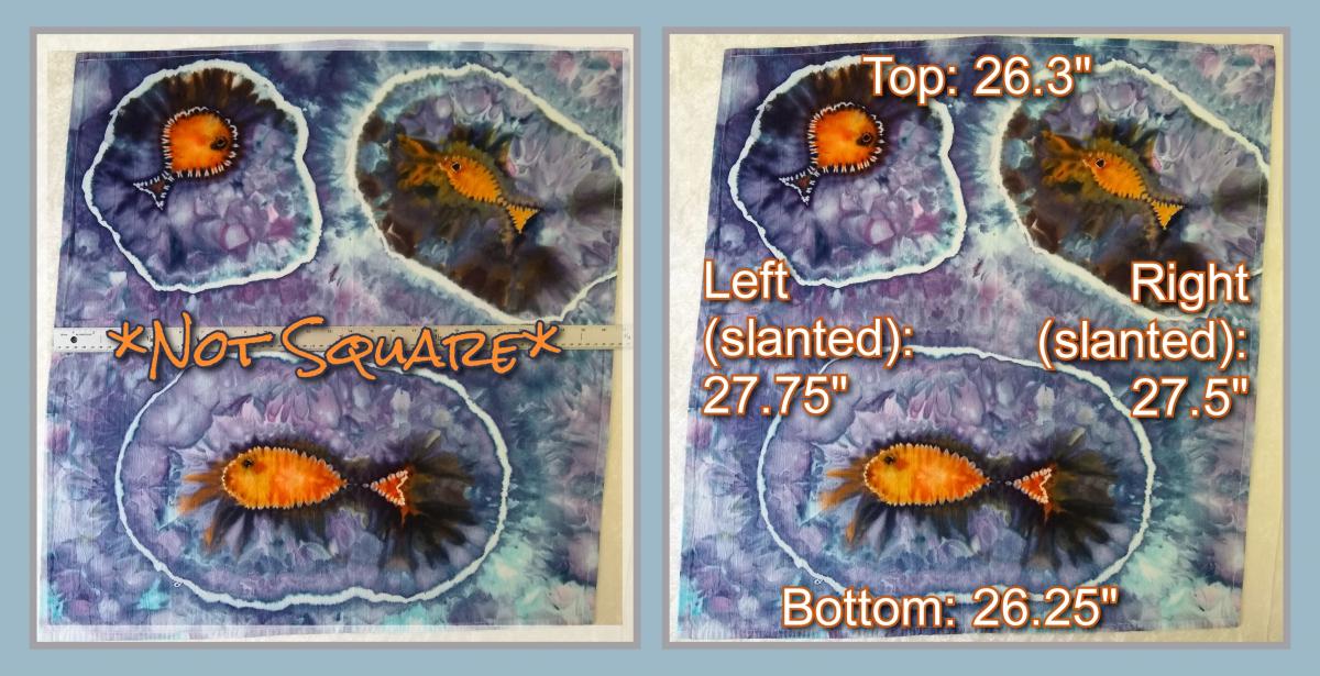 Bubbles ~ 26in Tea Towel (not square) picture