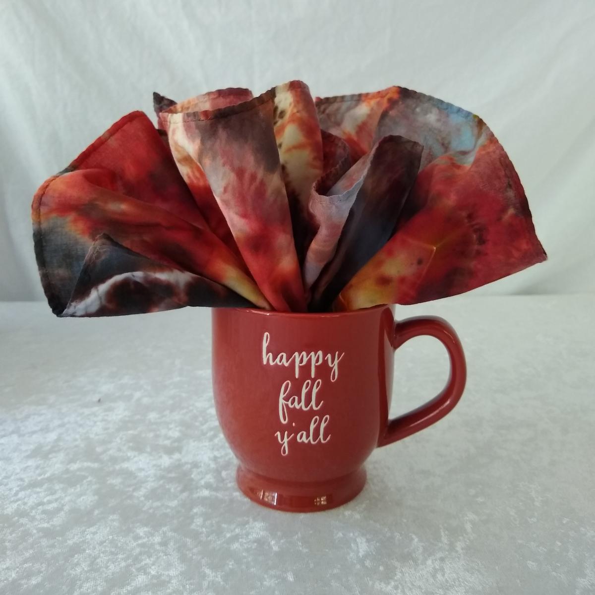 16in Cloth Napkins ~ Harvest Susan, Set of 4 picture