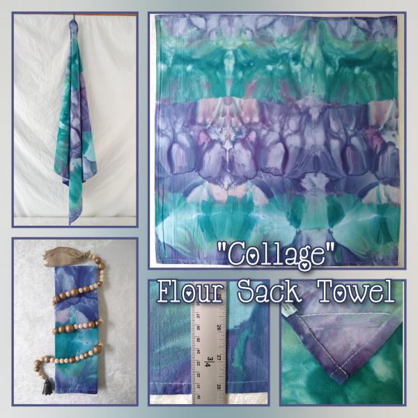 Collage ~ 26in Tea Towel