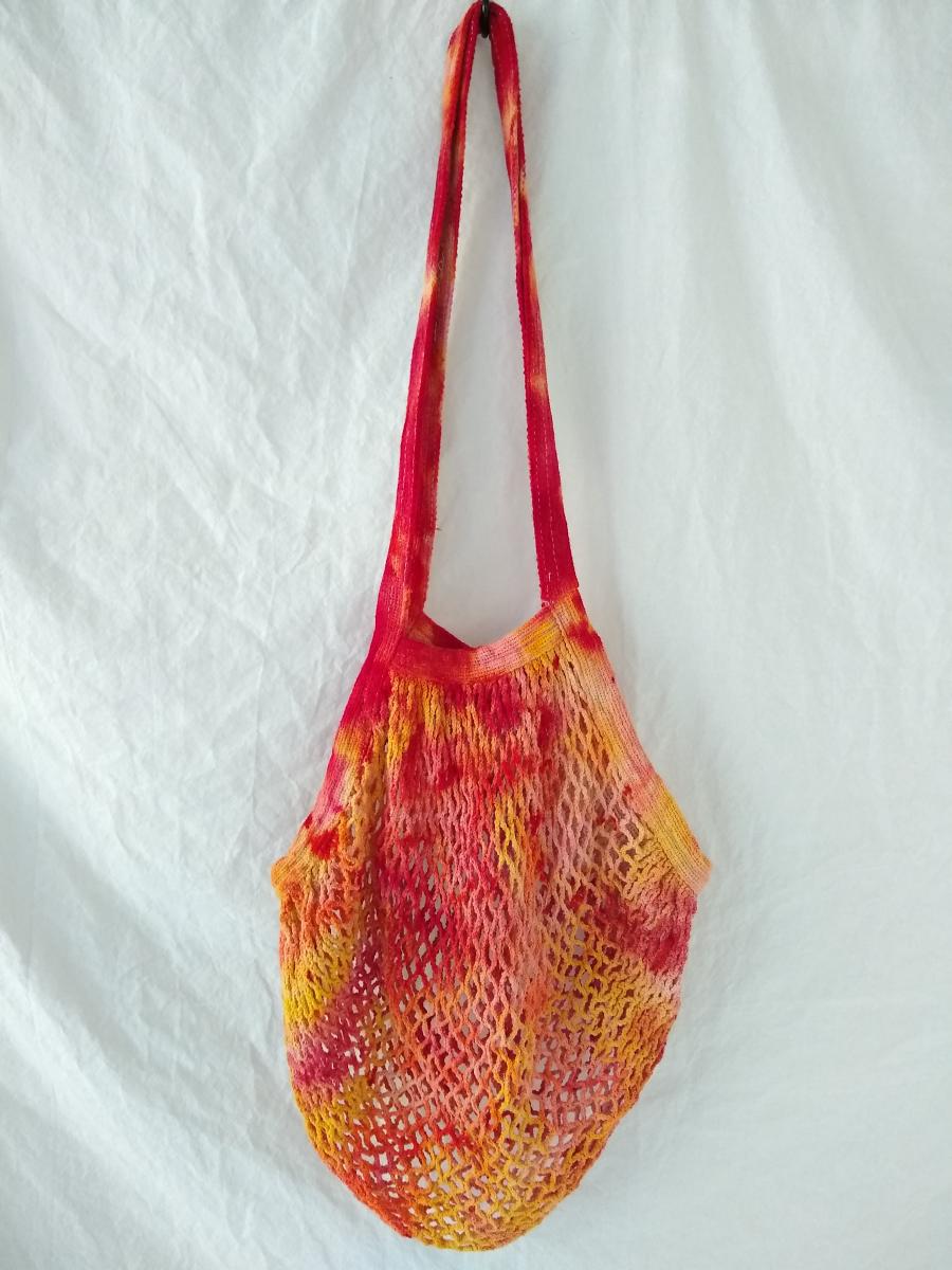 Mesh Shopping Bag ~ Long Handle picture