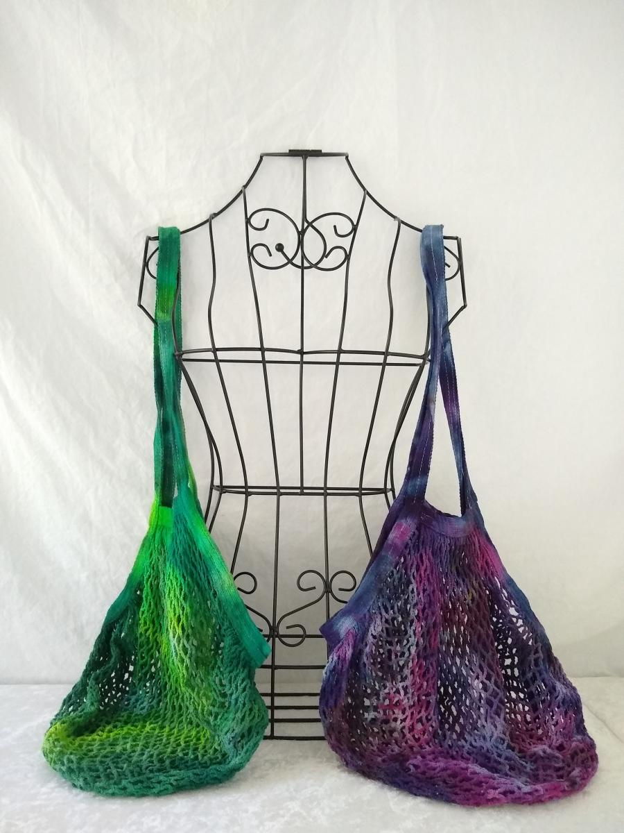 Mesh Shopping Bag ~ Long Handle picture