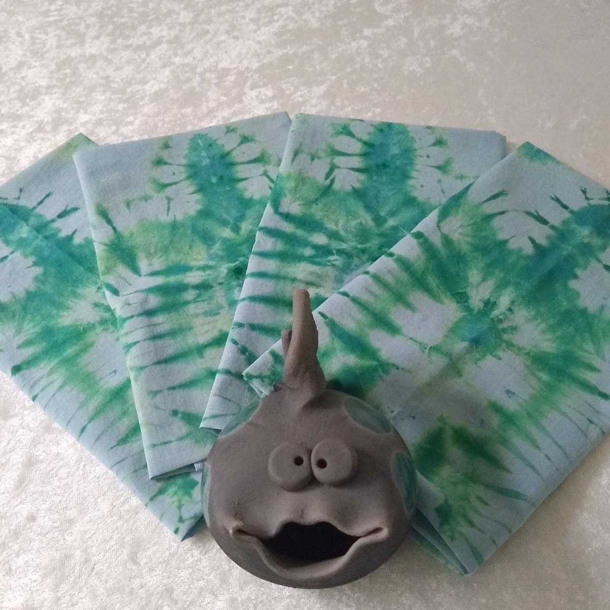 16in Cloth Napkins ~ Turtle Imprint, Set of 4 picture