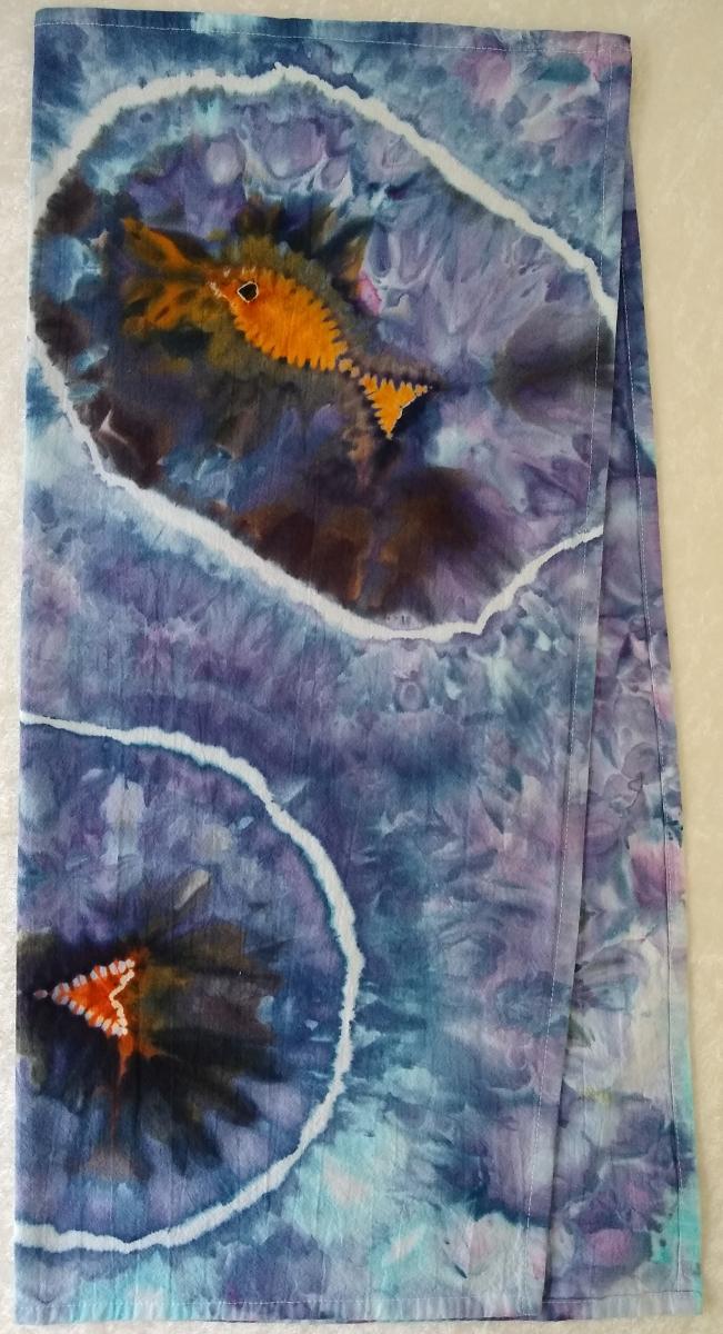 Bubbles ~ 26in Tea Towel (not square) picture