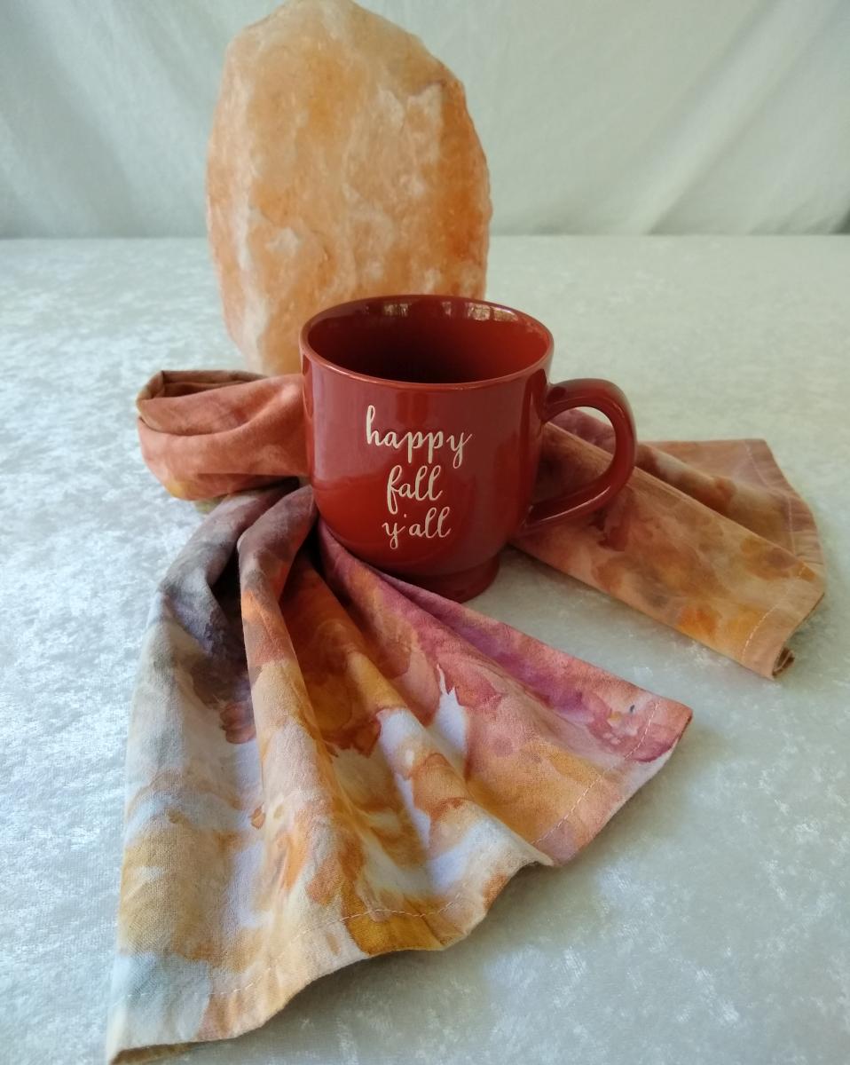 Autumn Leaves ~ 26in Tea Towel picture