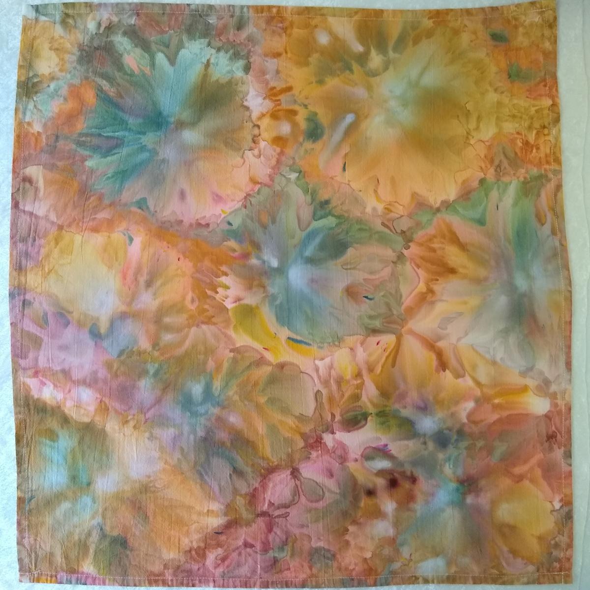 Autumn Blooms ~ 26in Tea Towel picture