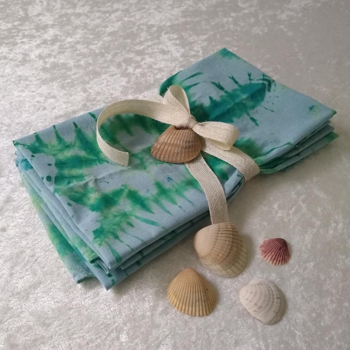 16in Cloth Napkins ~ Turtle Imprint, Set of 4 picture