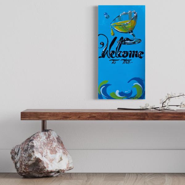 Welcome 12”x24”