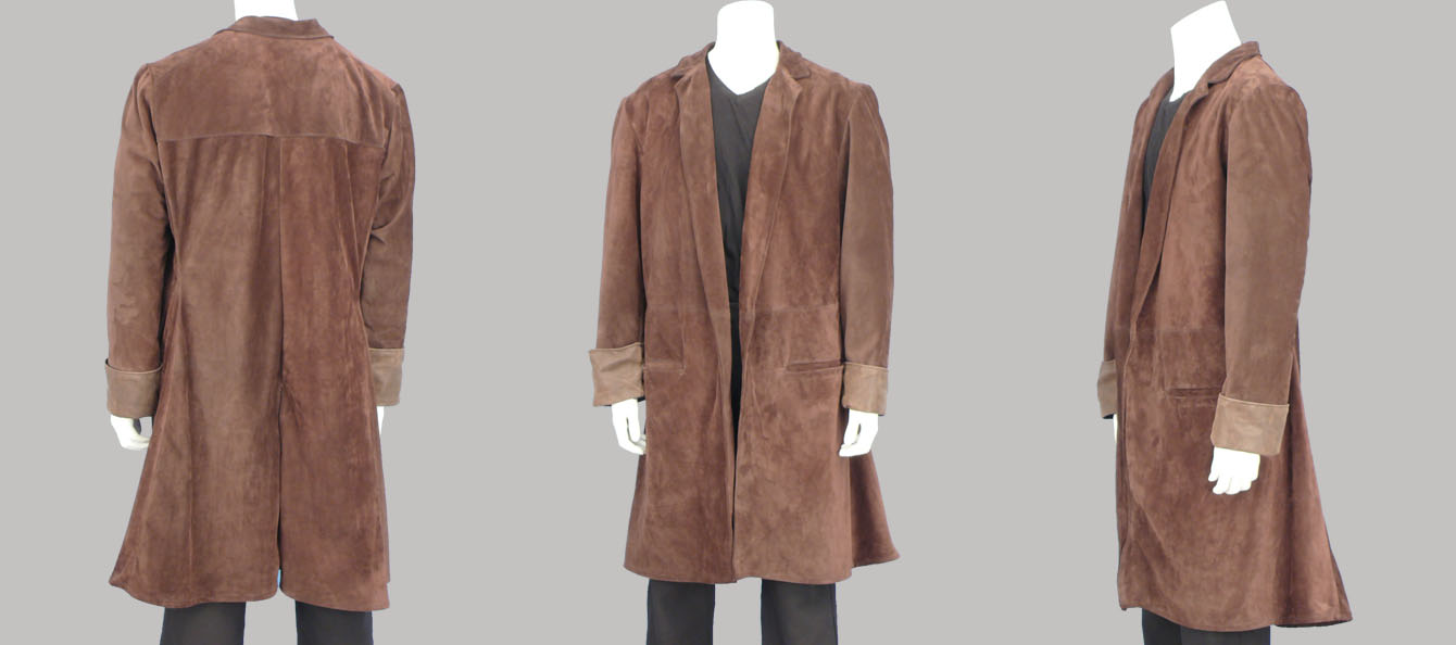 Brown Suede Coat