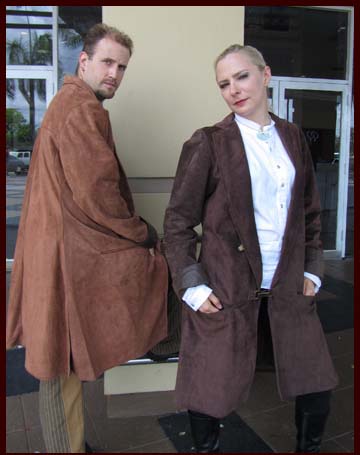 Brown Suede Coat picture