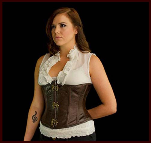 Embossed Underbust Corset picture