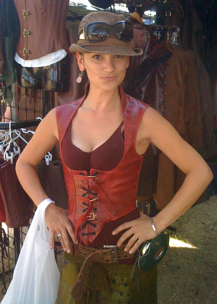 Leather Buckle Underbust Bodice picture