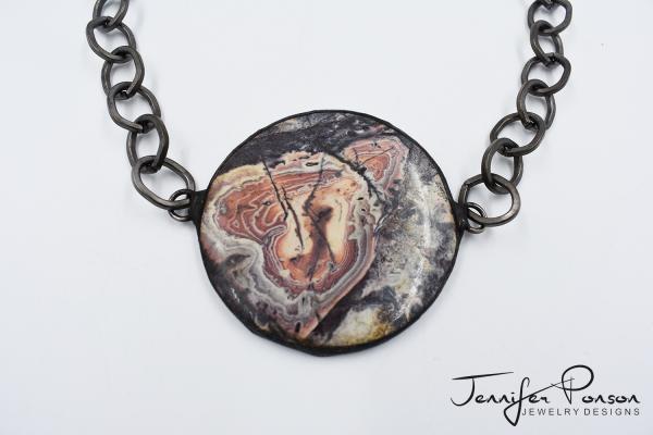 18" Jasper Chain Necklace picture