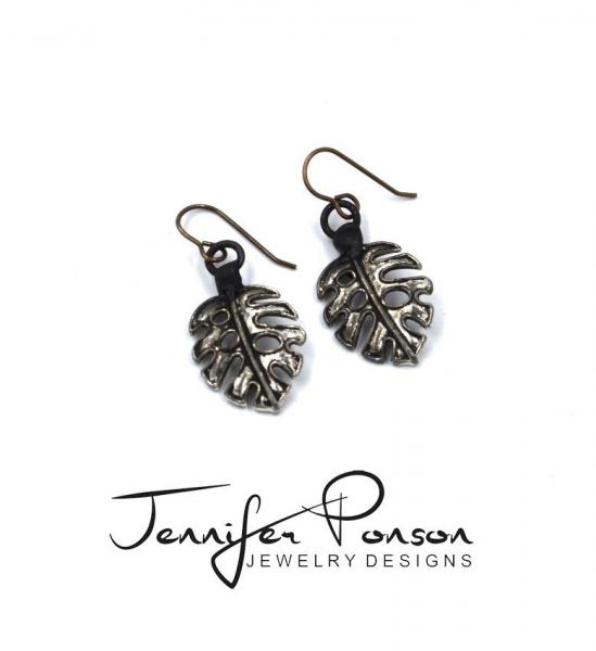 Philodendron Earrings