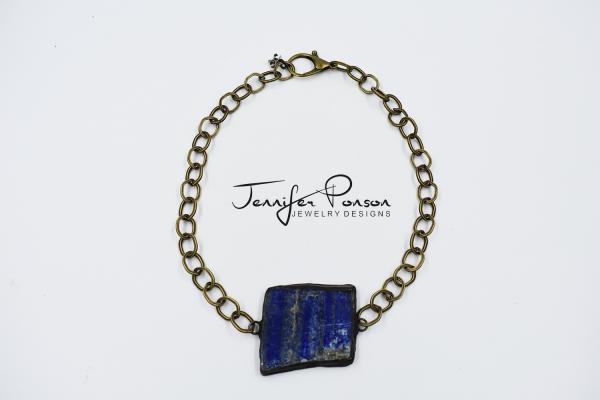 18" Lapis Chain Necklace