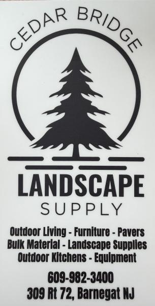 Cedar bridge landscape supply