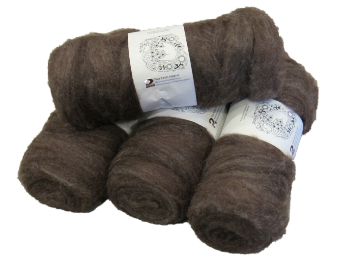 Rose Grey Roving (p-83)