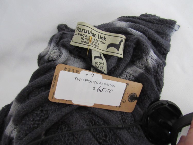 Knitted Baby Alpaca Scarf (p-117) picture