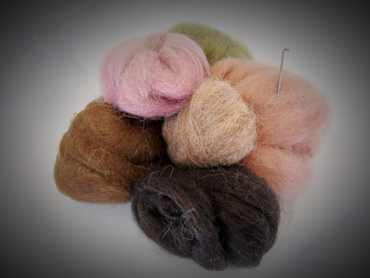 Felting Kit of Pastels (p-86)