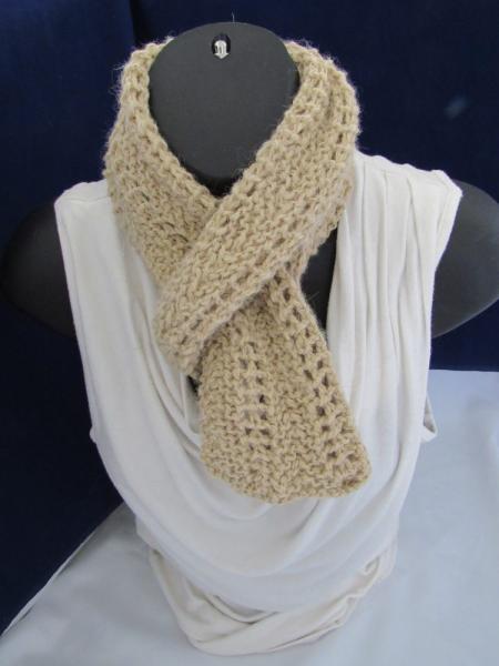 Natural Dyed Knitted Scarf (p-118) picture