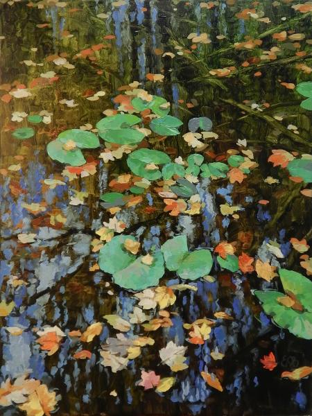 Autumn In A Pond