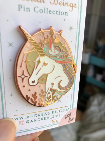 LIMITED EDITION Unicorn pin picture