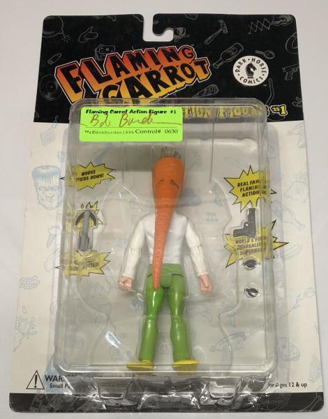 Flaming Carrot Action Figure