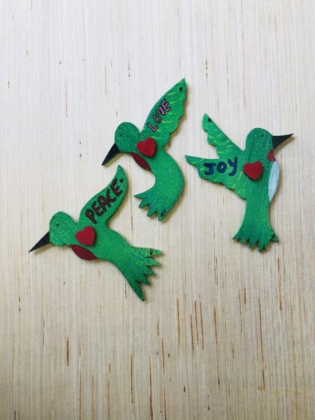 Hummingbird ornaments
