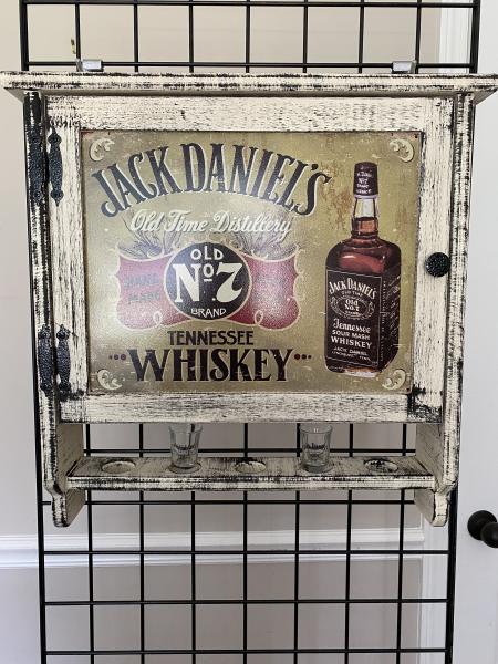 Jack Daniels Cabinet Green